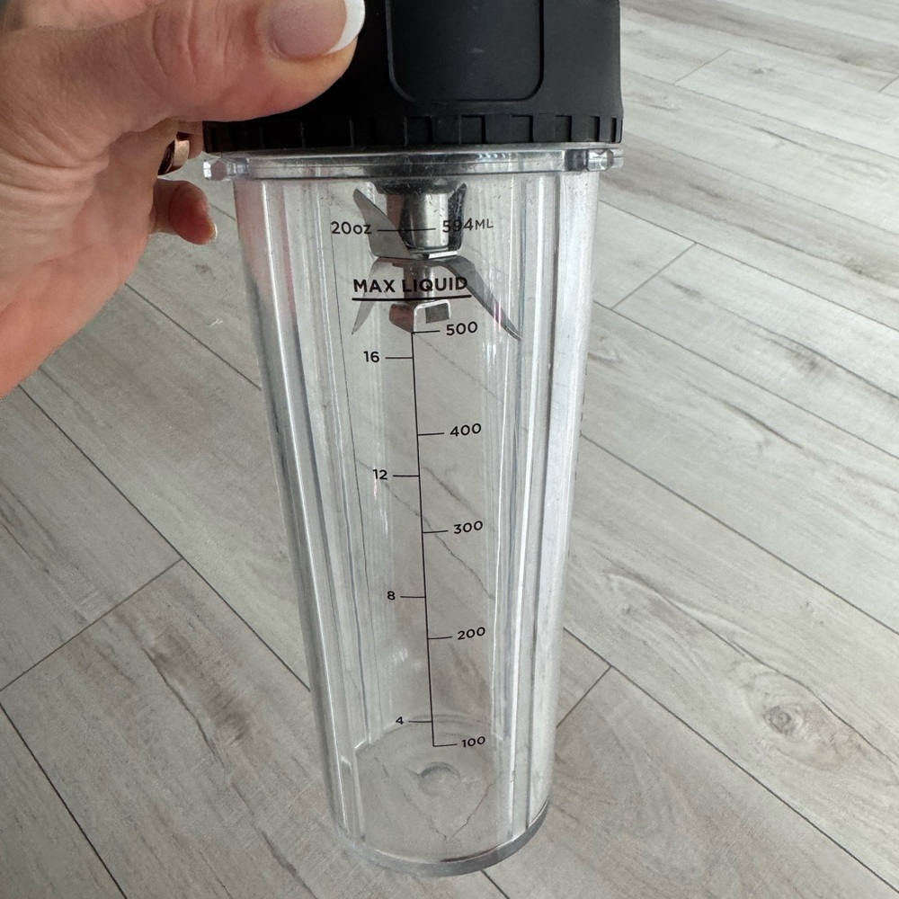 Ninja Black and Clear Blender Cup